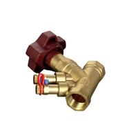 DEYIN Vanne de commande hydraulique en laiton, vanne d'équilibrage filetée, régulation du débit d'eau DN20/DN25/DN32/DN40/DN50(DN50)
