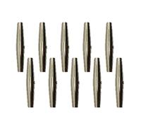 DFGBAPKBL Ressort secateur Ressort de Rechange for sécateur (lot 5 ou 10) - en Acier Inoxydable for Outils greffage et Ciseaux Jardin pour Accessoires de Ciseaux à Fleurs(Silver 10pcs)