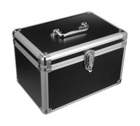 DFGRGRV BoîTe à Alliage D Aluminium Aluminum Alloy Toolbox | Portable Metal Briefcase Secure Lock Catch Reinforced Corners Handheld Organizer