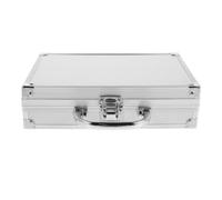 DFGRGRV BoîTe à Alliage D Aluminium Portable Aluminum Alloy Toolbox | Shockproof Tool Case Large Capacity Hard Briefcase Metal Briefcases Stackable Tool Multiuse Box
