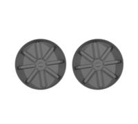 DFGRGRV Coupelle Pot De Fleur Flowerpot Base Plate Home Garden Thickened Flower Pot Heavy Duty Resin Tray Saucers Drip Trays Indoor Outdoor Plant Saucer(2pcs-Grey 190mm)
