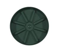 DFGRGRV Coupelle Pot De Fleur Flowerpot Base Plate Home Garden Thickened Flower Pot Heavy Duty Resin Tray Saucers Drip Trays Indoor Outdoor Plant Saucer(Green 227mm)