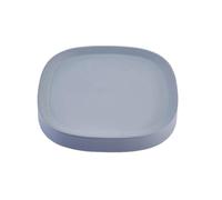DFGRGRV Coupelle Pot De Fleur Square Flower Pot Mobile Tray Non-Slip Heavy Duty Universal Wheel Mobile Base Stable Rolling Plant Tray for Home Garden Outdoor(Grey-44.5cm-)