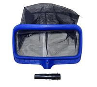 DFGRGRV Epuisette Piscine Râteau à Feuilles de Piscine Lourd, Sac Profond de Grande capacité, Cadre épais, Filet d'écumage de Piscine