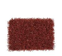 DFGRGRV Gazon Artificiel Tapis de Gazon Milan Artificiel 40x60cm, 1 pièce, décoration de pelouse, Simulation de Plantes en Plastique, Mur de Fond de Mariage, hôtel, Maison(Burgundy2)