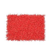 DFGRGRV Gazon Artificiel Tapis de Gazon Milan Artificiel 40x60cm, 1 pièce, décoration de pelouse, Simulation de Plantes en Plastique, Mur de Fond de Mariage, hôtel, Maison(Red)
