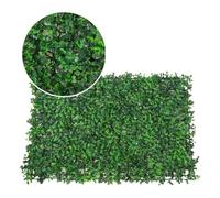 DFGRGRV Gazon Artificiel Tapis de Gazon Milan Artificiel 40x60cm, 1 pièce, décoration de pelouse, Simulation de Plantes en Plastique, Mur de Fond de Mariage, hôtel, Maison(Green5)