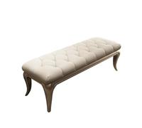 DFHS46JK Siège d'entrée Français Banc Vintage, d’entrée rembourré en Mousse à mémoire de Forme et Chaise Salle Manger, d’extrémité lit Cuir for Couloir Salon Chambre Coucher pour Chambre