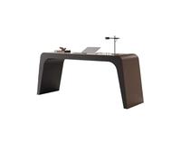 DFHS46JK Table Bureau Rock Plate Desk de Bureau en Bois Design Minimaliste(160 * 60 * 75CM)