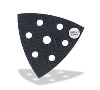 DFS Protection Pad auto-agrippant 93 x 93 x 93 mm avec 6 trous pour plateau ponceuse triangulaire, Interface mousse souple, coussin d'interface delta