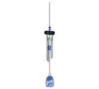 DG-EXODIF Carillon à Vent métal 4 Tubes - Sodalite