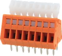 DG240 2,54-10 - Borne à ressort, 10 broches, pas 2,54 mm