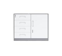 Dh2yjnbf3 Bureau Armoire Basse classeur Bureau Finance Armoire de données Salon tiroir Rangement Organisateur avec Serrure Petite Meuble de Rangement