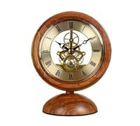 Dh2yjnbf3 Table de Chevet Horloge de Table décorative en Bois, Mini Horloge Bureau rétro for cheminée, étagère, comptoir Décoration
