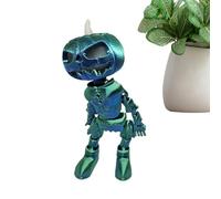 d'Halloween lumineuse, figurines de avec lumières LED Figurines miniatures | Objets de collection Pour décor de paysage d'Halloween, centre de table étrange, figurine de lanterne , a