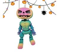 d'Halloween lumineuse, figurines de avec lumières LED Membres mobiles, | Dessus de table Pour décor de paysage d'Halloween, centre de table étrange, figurine de lanterne , affichage
