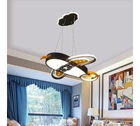 DHGIE Plafonnier LED Avion Plafonnier Dimmable Avec Télécommande Lampe De Plafond Chambre D'enfant Chambre Du Salon Et La Chambre Des Enfants Lustre Chambre Enfant Luminaire Chambre Enfant 58W 48000LM