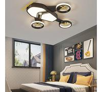 DHGIE Plafonnier LED Avion Plafonnier Dimmable Avec Télécommande Lampe De Plafond Chambre D'enfant Chambre Du Salon Et La Chambre Des Enfants Lustre Chambre Enfant Luminaire Chambre Enfant 34W 3200LM