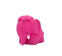 Dhink Veilleuse LED Donnie L'éléphante silicone souple pour bébé et enfant Rose