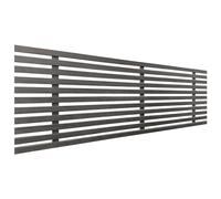 DHOME Tête de lit en Bois recyclé MDF Lit en Palettes Style Japonais Ferrures incluses (160cm, Bois de frêne)