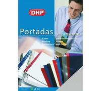 Dhp Lot De 100 Couvertures De Reliure En Polypropylene 0,45 Mm D'epaisseur Format A4 Naturel