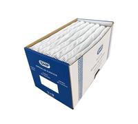 DHP - Spirales en plastique pour reliure, pas 5:1, 10 mm, blanc (lot de 100 unités)
