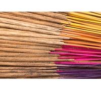 DHYANA - Encens Artisanal Indien Haut de Gamme (Lavande) 96 bâtons d'encens de qualité