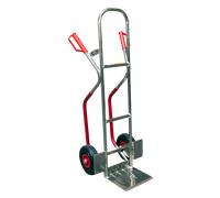 Diable aluminium avec patins bavette repliable 200 kg - 815007621