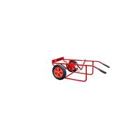 Diable chantier à fût charge 250 kg métallique 220 L roues caoutchouc Diam 400 mm Fimm