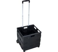 diable de transport pliable pavo avec boîte pliante, capacité de charge : jusqu'à 20 kg