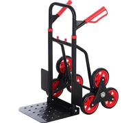 Diable - Diable pliable - Capacité 120 kg - Avec roues - Pour livraison et transport