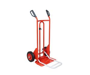 Diable double pelle fixe et rabattable - Charge 250 Kg