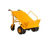 Diable électrique tout-terrain 400 kg - Largeur 940 mm - Freinage automatique - Idéal châteaux gonflables MW Tools ES400