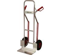 Diable Magnacart 200KG - Acier - 42 x 48 x 117,5 CM - Roues tout terrain - Argenté