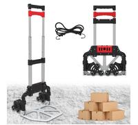 Diable pliable FISHTEC Léger Télescopique - Charge garantie 60 kg