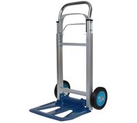 Diable pliant - Einhell - EINBTHT90 - Charge 90 kg - Aluminium - Poignée extensible