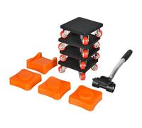 Diable pour meubles - Base en acier durable, roulettes lisses, taille réglable, stable et cordes | Déplacement d'objets lourds, meubles de maison, bureaux de bureau, lits, armoires, garage, chambre à
