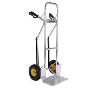 Diable Stanley HT525 capacité de charge jusqu'à 200KG aluminium pneus gonflables argent/jaune