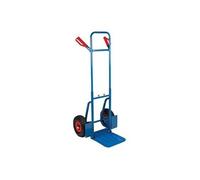 Toolland Diable, avec poignées de sécurité, acier, bleu, charge max. 150 kg