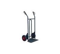 Diable tout-terrain roues pneus - Charge 350 Kg - Gris -