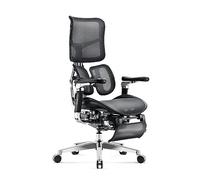 Diablo Brave V-Kinetic Fauteuil de Bureau Ergonomique Repose-Pieds Noir