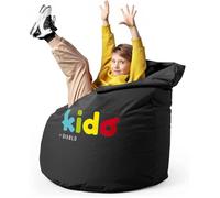 Kido By Diablo Pouf pour enfants avec remplissage Pouf Gaming Fauteuil Beanbag Couleur : Noir