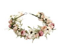 Diadème de fleurs bohème - Couronne décorative de fleurs artificielles, costume pour filles et femmes | Beau style fabriqué à la main améliore l'apparence du costume pour les occasions spéciales
