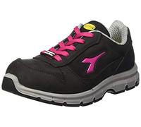 Diadora 701.17530299999999 Homme Chaussure de Piste d'athlétisme, Black/Fucsia Red, 38 EU