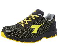 Diadora 701.17666599999995 Homme Chaussure de Piste d'athlétisme, Black/Yellow Croms, 42 EU