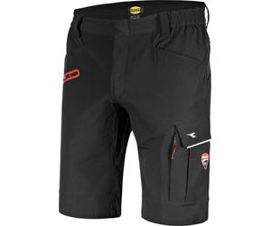 Diadora Utility Ducati Corse, short de travail XXL Noir Noir