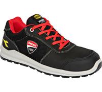 Diadora Utility Ducati Speedy Race Low S1PS, chaussures de sécur 43 EU Noir/Gris/Rouge Noir/Gris/Rouge