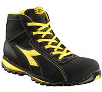 Diadora Utility Glove Mid S3S, bottes de sécurité unisexes 43 EU Noir/Jaune Noir/Jaune