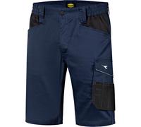 Diadora Utility Poly 2.0 Bermuda, pantalon de travail M Bleu Foncé/Noir Bleu Foncé/Noir