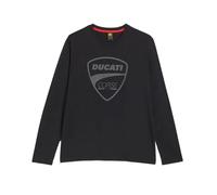 Diadora Utility T- Shirt Motor ML Ducati, Noir, Small Homme